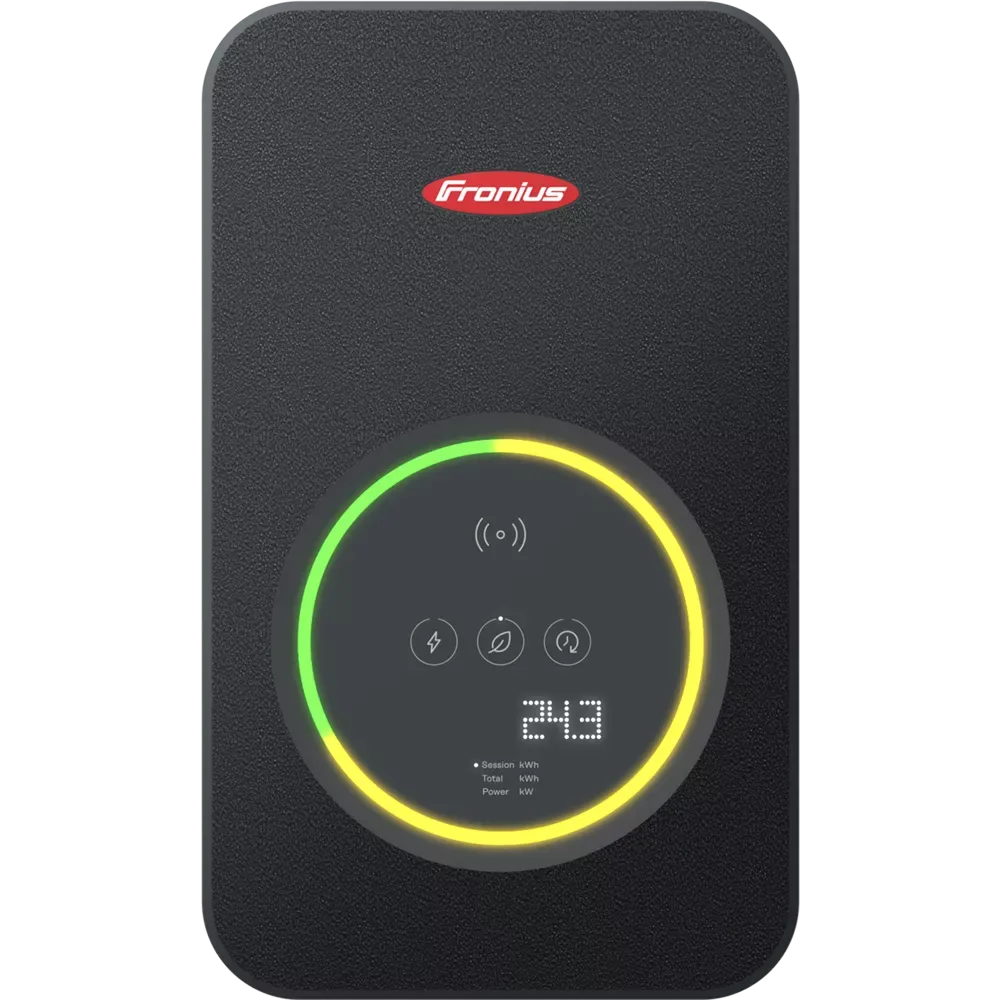 Fronius Laadpaal Wattpilot Flex Pro 11 C6E, 11 kW, Type 2, Kabel 6M, RFID, MID, Eichrecht, antraciet