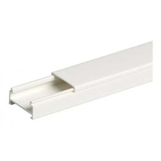 Attema K25 leidingkanaal 4000x25x13mm PVC Klikbevestiging met deksel wit RAL 9010 AT9068