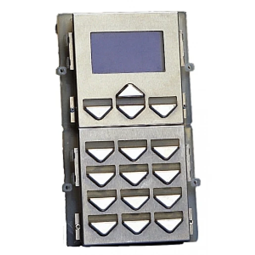 Comelit AM-TOP Digitale oproepmodule simplebus oproep-display aluminium/kunststof RVS 3340