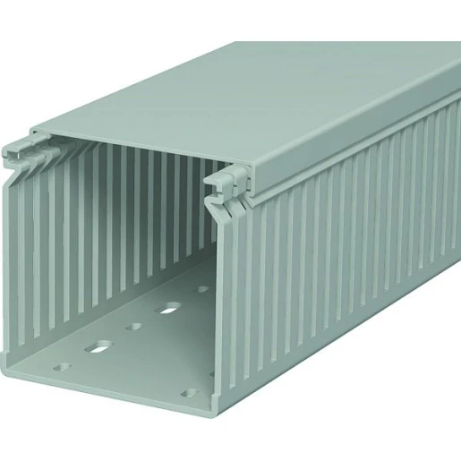 OBO LK4 Bedradingskoker 80x80x2000mm PVC grijs RAL 7030 6178056