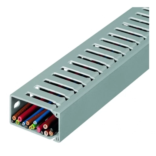 Hager Tehalit DNG Bedradingskanaal 37x20x2000mm PVC grijs RAL 7030 DNG3702007030B