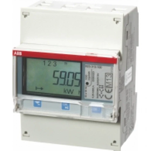ABB Energiemeter 3f direct 65a 230/400v ac klasse b 2xi / 2xo act./reac