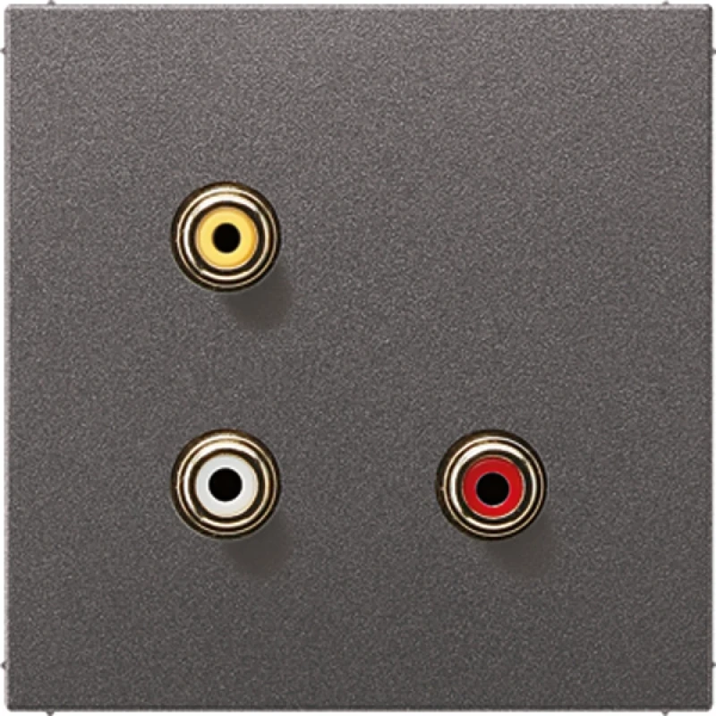 Jung LS range afdekking cinch audio/video MAAL1031AN