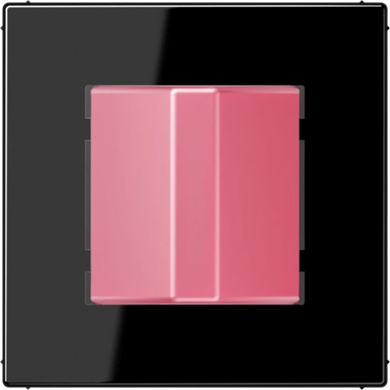 Jung LS range noodsignaal armatuur ls990 kamerlamp/zoemer 70x70mm zwart IP20 NRSLS0834RMSW