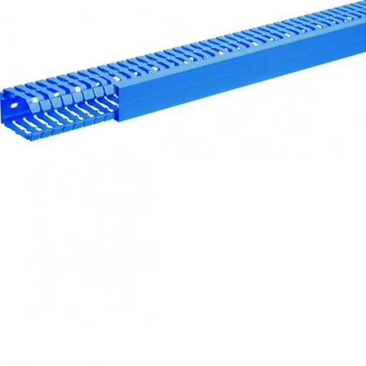 Hager Tehalit BA7 Bedradingskanaal 60x40x2000mm PVC blauw RAL 5015 BA760040BL