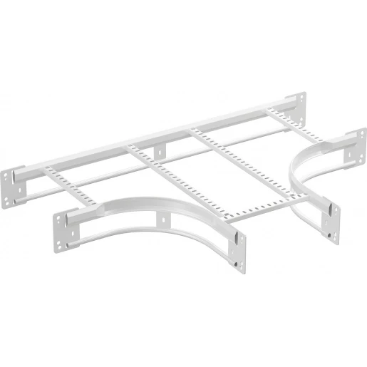 Stago Wibe T-stuk kabelladder 600x134mm RAL 9010 716267