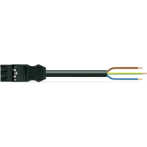Wago Serie 771 Patchkabel gebouwinstallatie 3p Stekker Vrij kabeluiteinde 2000mm