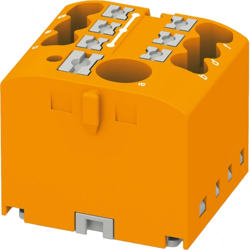Phoenix Contact PTFIX Verbindingsrijgklem 0,14-4mm² eendr. 0,14-2,5mm² meerdr. Oranje