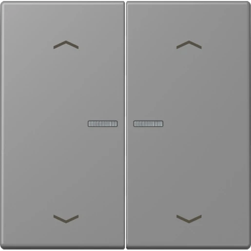 Jung LS range Home stuurafdekking pijl LC32011 2-voudig Mat BTLC17102P203
