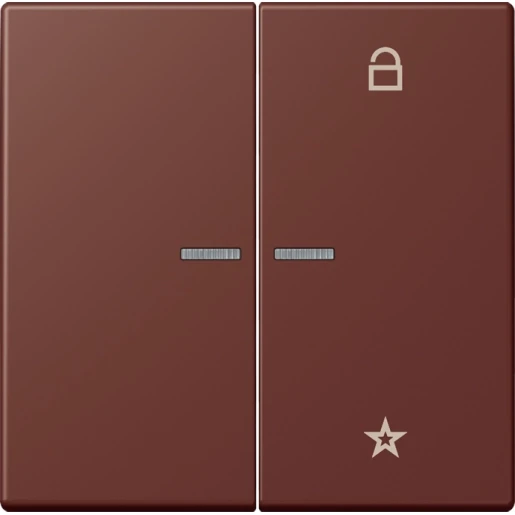 Jung LS range stuurafdekking universeel lc32120 2-voudig Mat FMLC1701235
