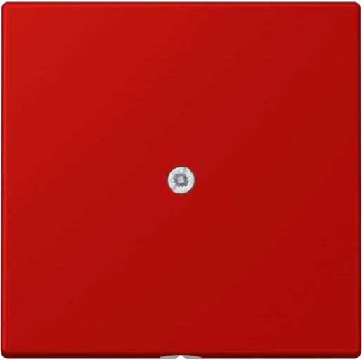 Jung LS range Kabelinvoer met trekontlasting LC32090 Leidinguitvoer Basiselement met centrale afdekplaat Zonder label rood LC990A227