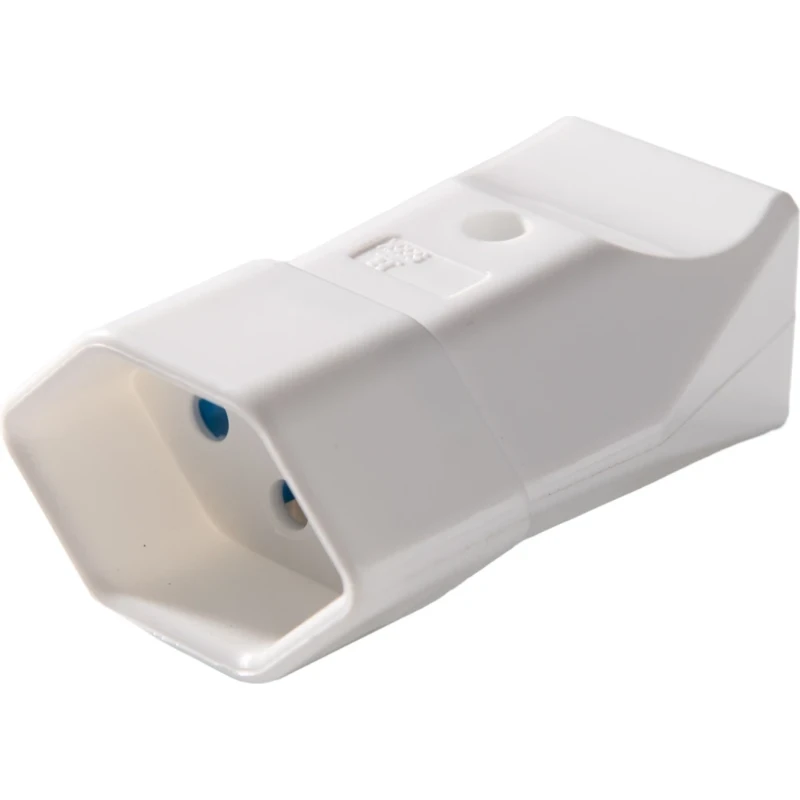 Martin Kaiser Koppelcontactstop geaard type J T13 kalkwit met shutter