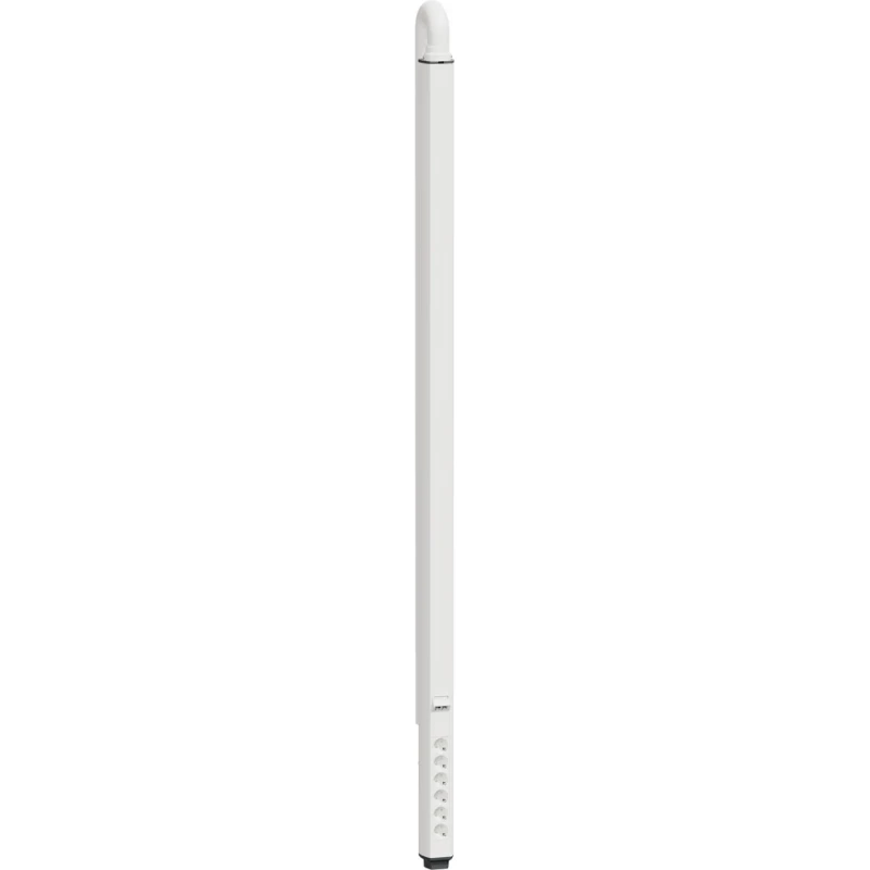 Merten OptiLine 45 aansluitzuil vrijstaand enkelzijdig 89x68x2150mm 3 compartimenten wit RAL 9003 ISM22204