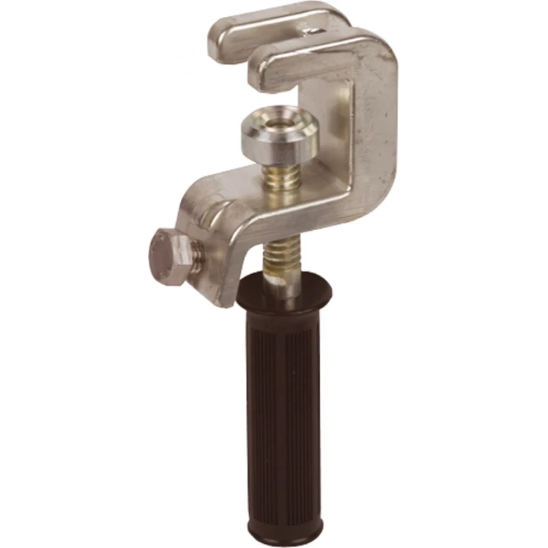 Dehn Universal clamp with plastic handle Earth Connecting Elements for Railway Applications