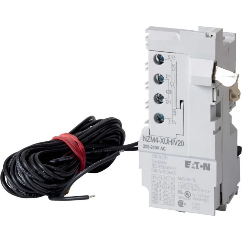 Eaton Onderspanningspoel NZM1 2xM voorijlend 3m 380-440V AC