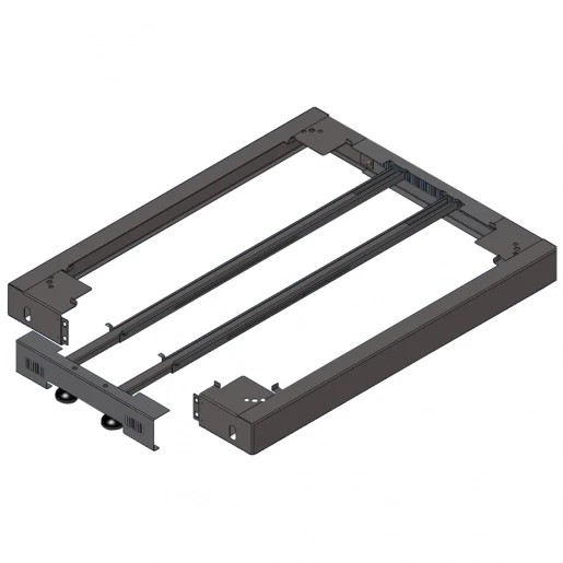 Gigamedia Stabiliteit sokkel 80x120 zwart