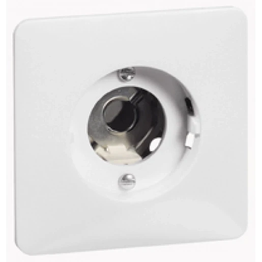 Peha Standaard lichtsignaal armatuur zonder lamp en sch LED Basiselement met centrale afdekplaat 250V inbouw wit IP20 00119311