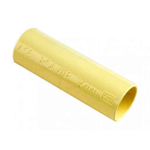 Pipelife Polvite pvc sok 16mm creme