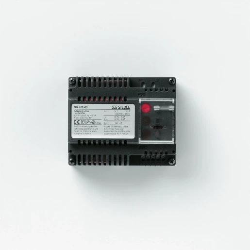 Siedle 6+n Netgelijkrichter din-rail 8.3V DC IP20 200033590-00
