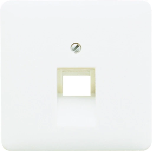 Jung CD range centraalplaat uae8upo cd500 UAE/IAE 1 connector Zonder label grijs CD569-1UAGR