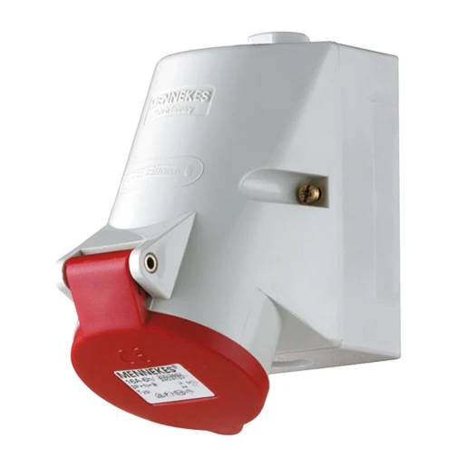 Mennekes Wandcontactdoos 16A 4p 6h 400V IP44