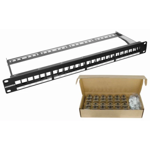 Gigamedia Patchpaneel 24ports