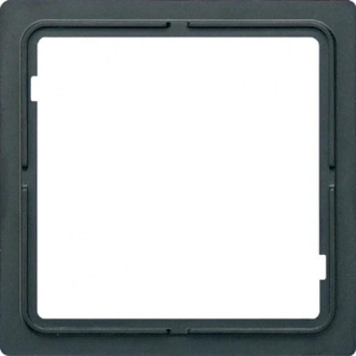 Jung LS range tussenraam fd-design 70.85x70.85mm zwart RAL 9005 FD981Z