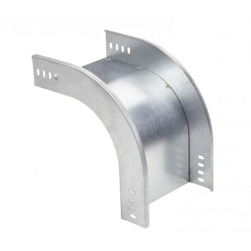 Stago KG281 bocht / hoekstuk kabelgoot 120x60mm Staal sdz wit RAL 9016 CSU0866209916