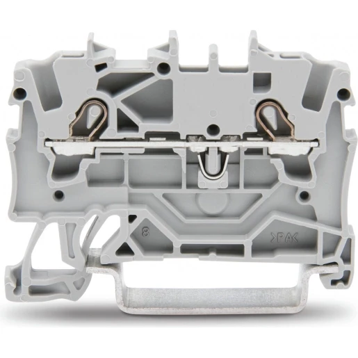 Wago Serie 2001 Verbindingsrijgklem 0,5-2,5mm² eendr. 0,25-1,5mm² meerdr. Grijs