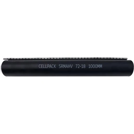 Cellpack Krimpmanchet met roestvrijstalen sluiting-srmahv/72-18/1000mm/zwart