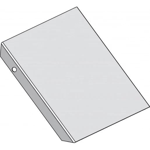 Stago KG281 deksel bocht 90° 400mm Dekselklem Bandverzinkt (sendzimir verzinkt) CSU302240124