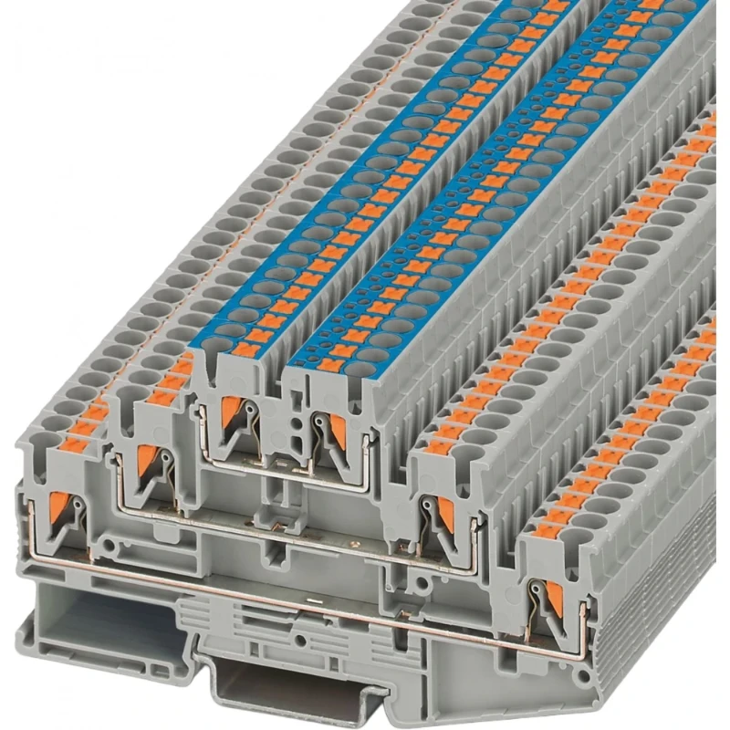 Phoenix Contact PT Verbindingsrijgklem 0,14-4mm² eendr. 0,14-2,5mm² meerdr. Grijs