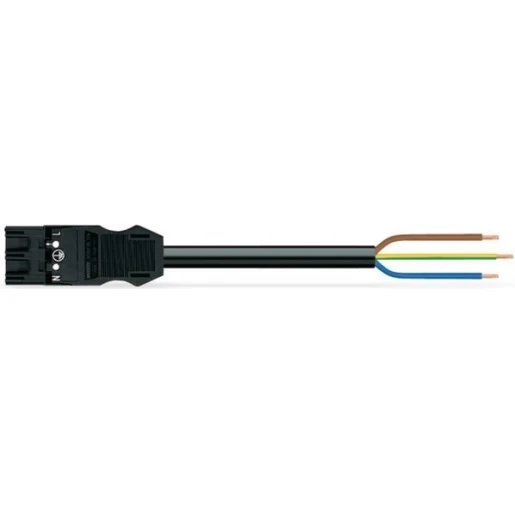 Wago Serie 771 Patchkabel gebouwinstallatie 3p Stekker Vrij kabeluiteinde 3000mm