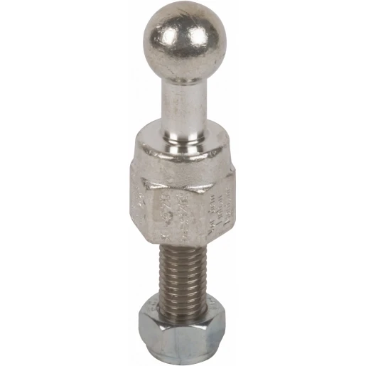 Dehn Fixed ball point d=20mm straight with threaded bolt and nut m16x45mm