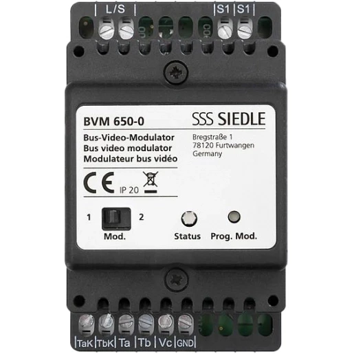 Siedle Videomodulator DIN-rail 210008126-00