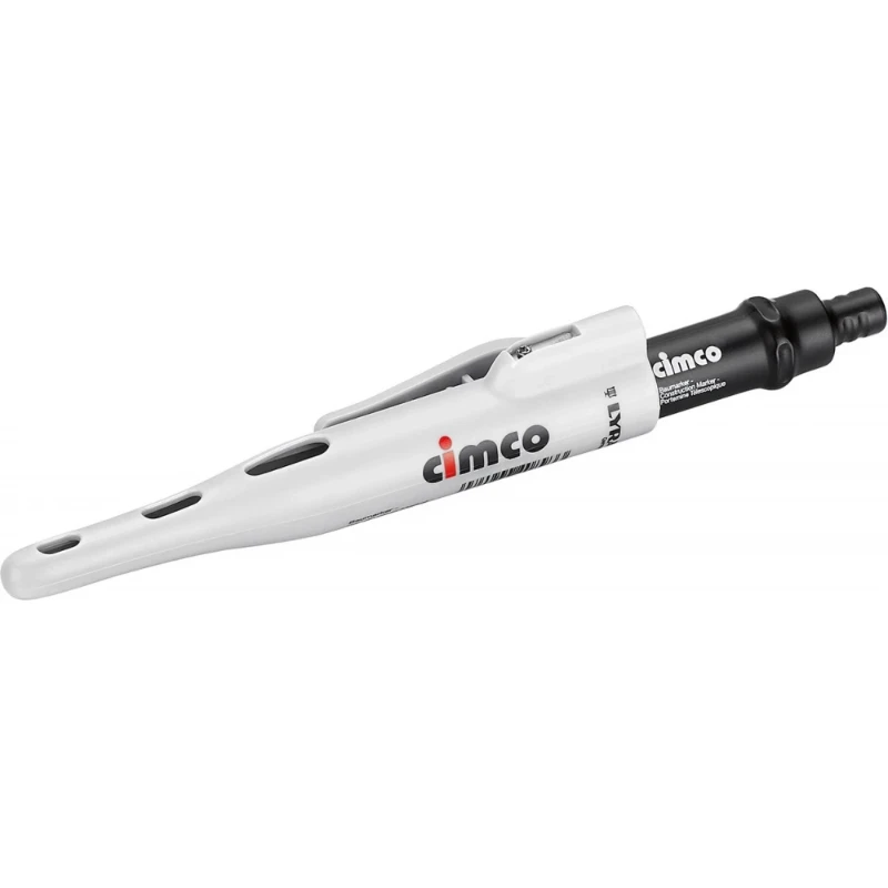 Cimco Markeerstift diepgat zwart streepbreedte 1mm Grijs 213150