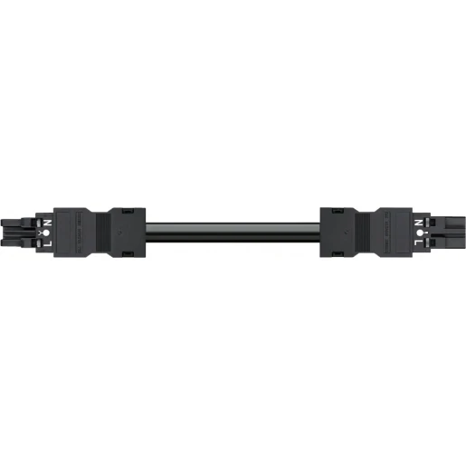 Wago SERIE 771 Patchkabel gebouwinstallatie 2p Contrastekker (female) Stekker 2000mm