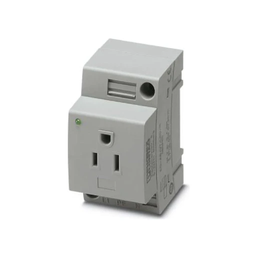 Phoenix Contact EO Wandcontactdoos (modulair) 15A 125V AC 0804155