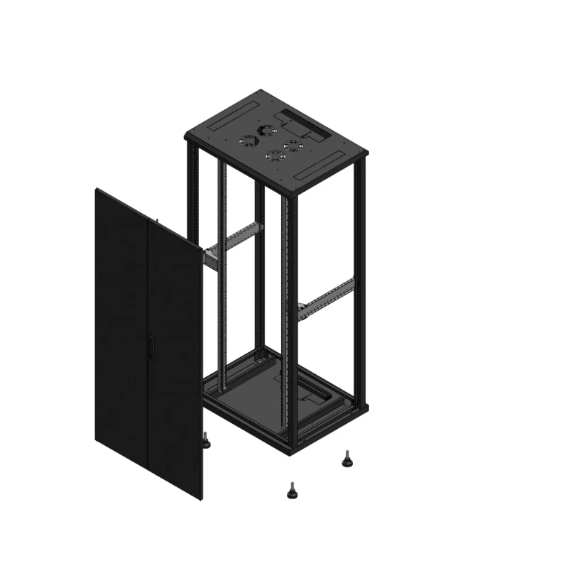 Gigamedia Vloer patchkast AV dubbel TOL SP EX 19" 36HE 800x600mm Zwart GGM 703686PTDSPEX