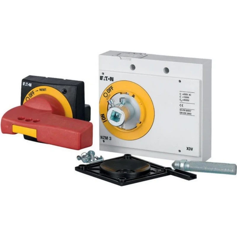 Eaton Deurkoppelingshandgreep NZM3 rood/geel compacte uitvoering UL/IEC