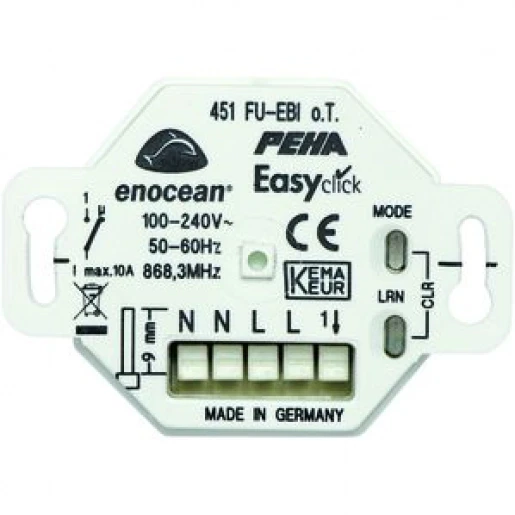 Peha Easyclick pro-inbouw-ontvanger 1-kanaals