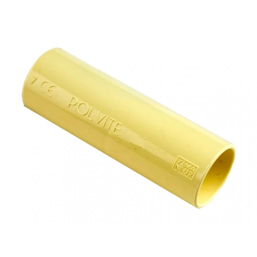 Pipelife Polvite pvc sok 19mm creme