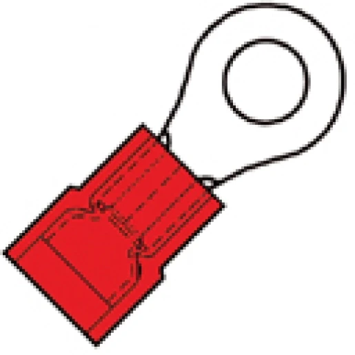 Klemko klem oogkabelsch.m4 rood