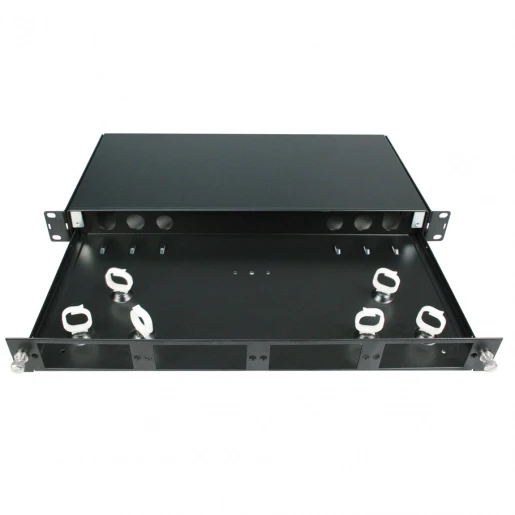 Gigamedia Glasvezellade leeg 4 modules 6-24 poorts zwart