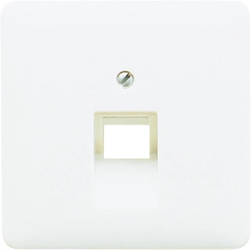 Jung CD range centraalplaat 1x8p cd500 UAE/IAE 1 connector MetaalZonder label brons CD569-1UAGB