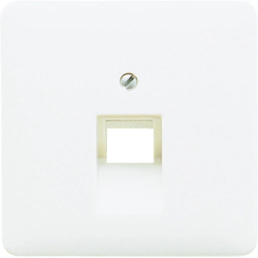 Jung CD range centraalplaat uae8upo cd500 UAE/IAE 1 connector MetaalZonder label platina CD569-1UAPT