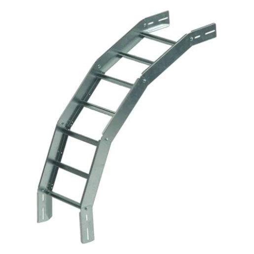 Legrand GLO-4 bocht / hoekstuk kabelladder 90° 300x60mm Staal sdz RAL 7038 8312153