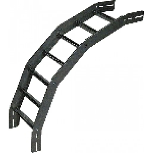 Legrand GLO-4 bocht / hoekstuk kabelladder 300x60mm Staal sdz RAL 7038 8312453