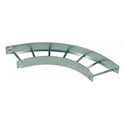 Legrand GLO-4 bocht / hoekstuk kabelladder 300x100mm Staal sdz RAL 7038 8312213