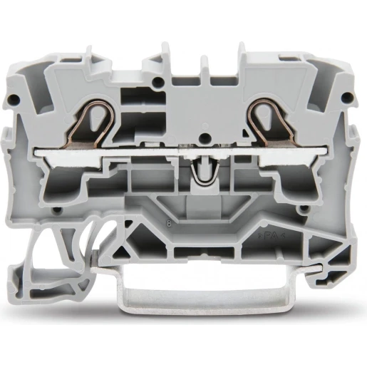 Wago Serie 2004 Verbindingsrijgklem 1-6mm² eendr. 0,5-4mm² meerdr. Grijs
